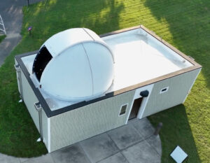 Halo Dome from a Drone