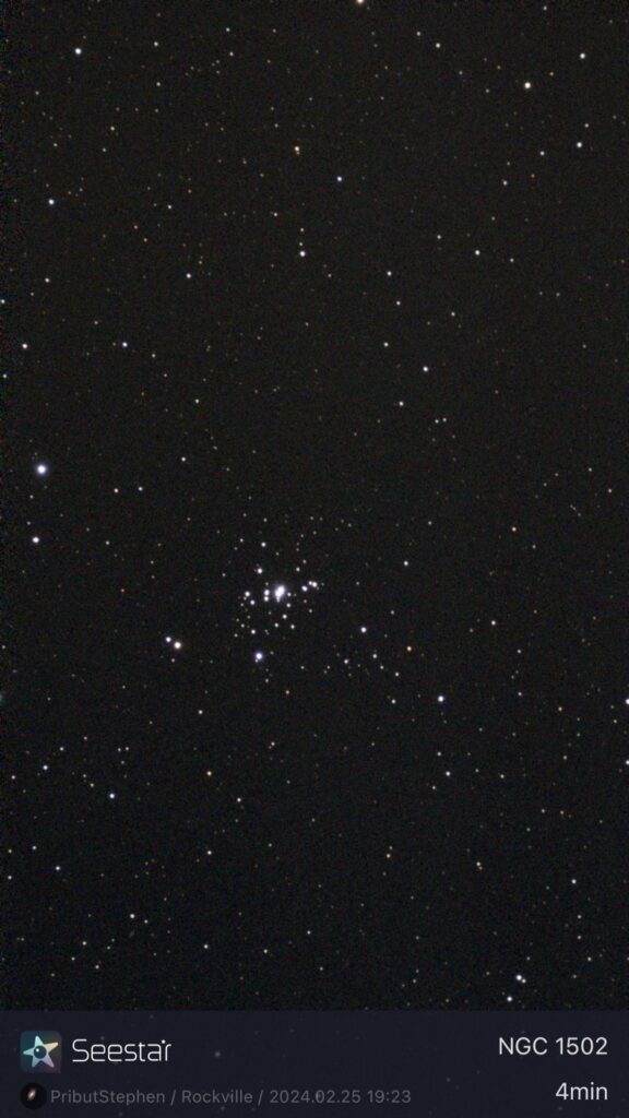 NGC 1502, Pribut CC